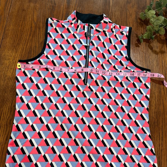 Tail Women's Sleeveless Golf 1/4 Zip Shirt - Picture 4 of 5